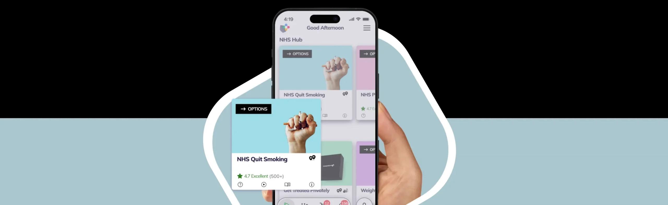 NHS Quit Smoking Tablet Hero