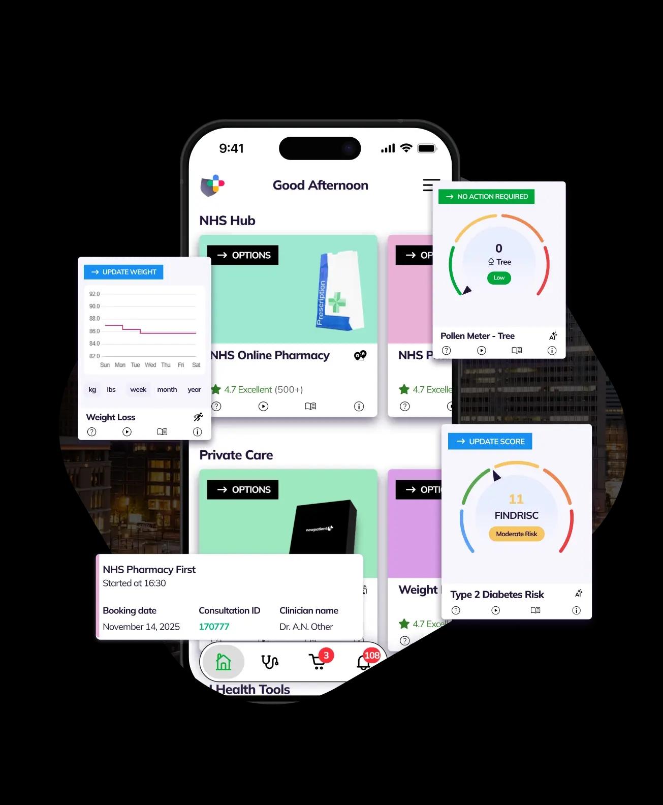 NowPatient app preview