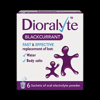 Dioralyte Sachets Blackcurrant