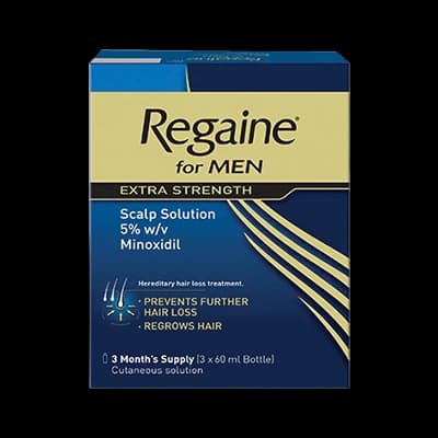 Regaine for Men Extra Strength Scalp Solution
