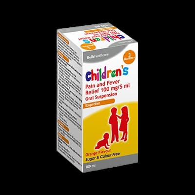 Children’s Pain and Fever Relief 100mg/5ml Oral Suspension