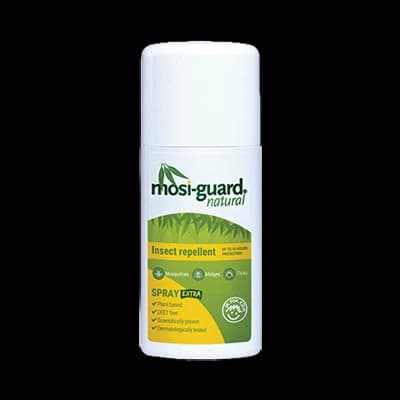 Mosi-guard Natural Spray Extra packaging which is available to order online from NowPatient with next day delivery