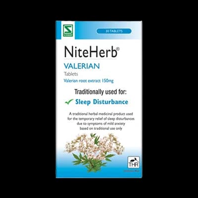NiteHerb Tablets packaging which is available to order online from NowPatient with next day delivery
