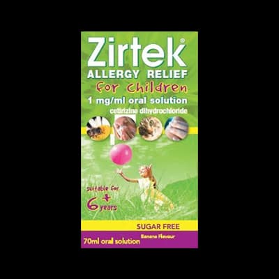 Zirtek Allergy Relief for Children