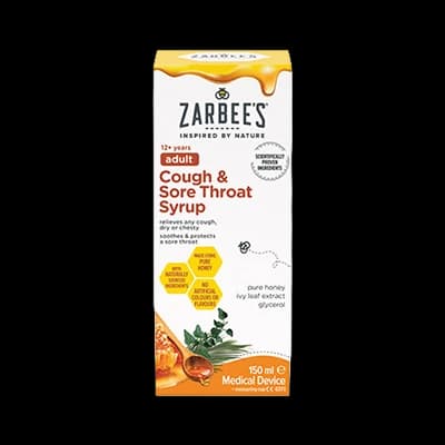 Zarbee’s Adult Cough & Sore Throat Syrup