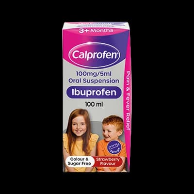 Calprofen 100mg/5ml Oral Suspension Ibuprofen