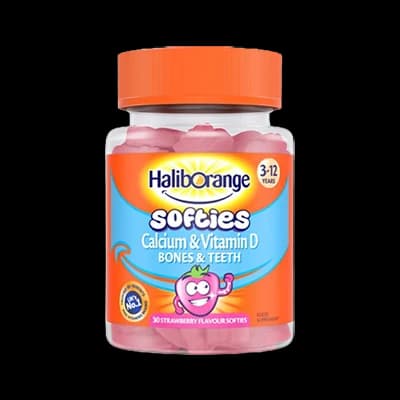Haliborange Calcium and Vitamin D Strawberry Softies