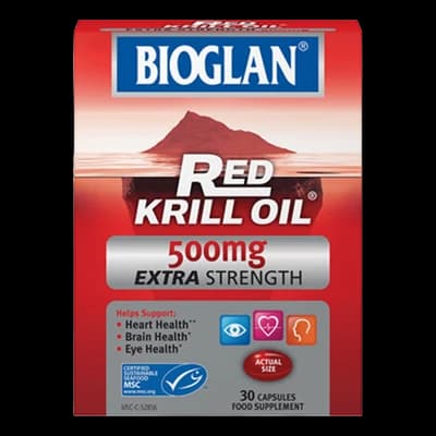Bioglan Red Krill Oil 500mg Extra Strength