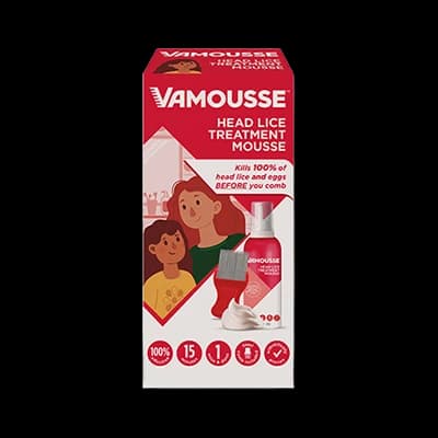 Vamousse Head Lice Treatment Mousse