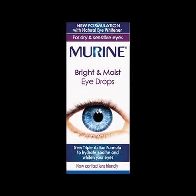 Murine Bright & Moist Eye Drops