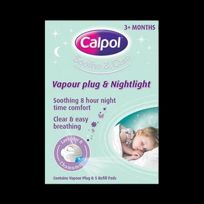 Calpol Soothe & Care Vapour Plug & Nightlight