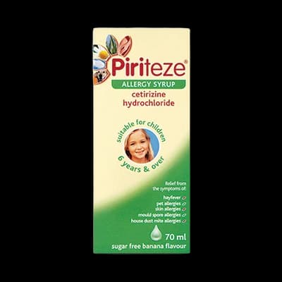 Piriteze Allergy 1mg/1ml Syrup