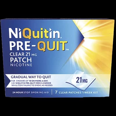 NiQuitin Pre-Quit Clear 21mg Patch