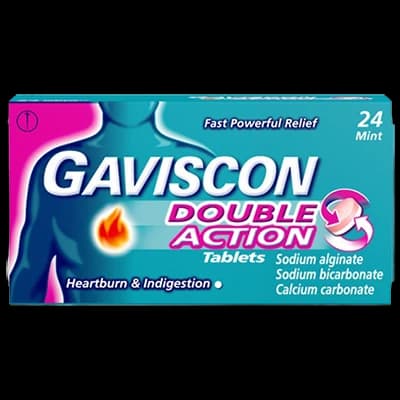 Gaviscon Double Action Mint Tablets