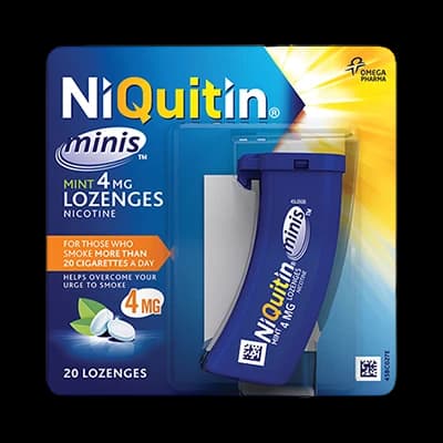 NiQuitin Minis Mint 4mg Lozenges