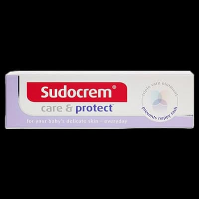 Sudocrem Care & Protect packaging which is available to order online from NowPatient with next day delivery