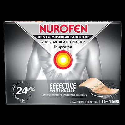 Nurofen Joint & Muscular Pain Relief 200mg Medicated Plaster