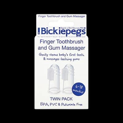 Bickiepegs Finger Toothbrush & Gum Massager