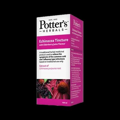 Potter’s Echinacea Tincture with Elderberry Juice Flavour