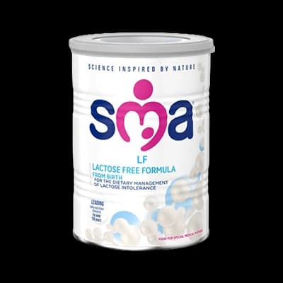 SMA LF Lactose Free packaging which is available to order online from NowPatient with next day delivery