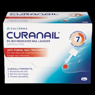 Curanail 5%w/v Medicated Nail Lacquer