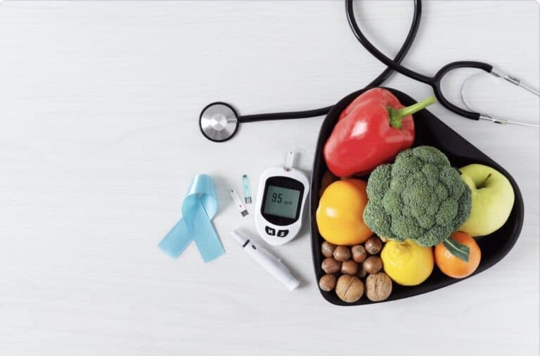 Diabetes healthy food