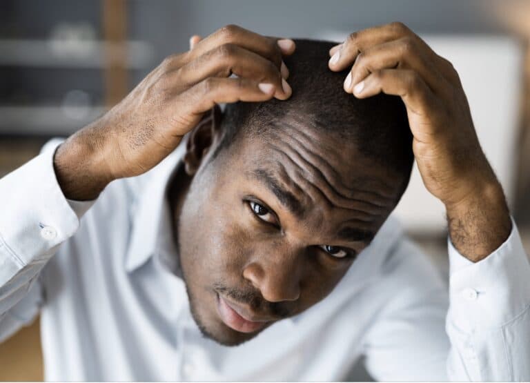 Mens hair