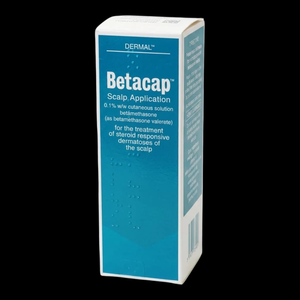A box of Betacap on a white background.