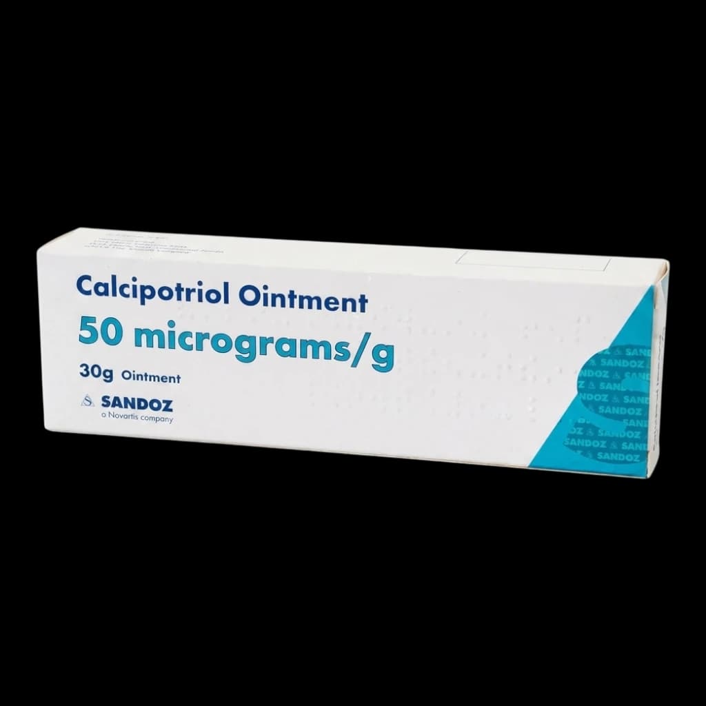 A box of Calcipotriol ointment 50 micrograms / g.