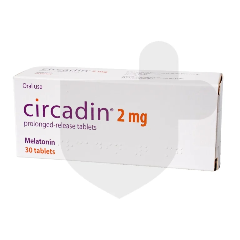 Circadin packaging which is available to order online from NowPatient with free next day delivery