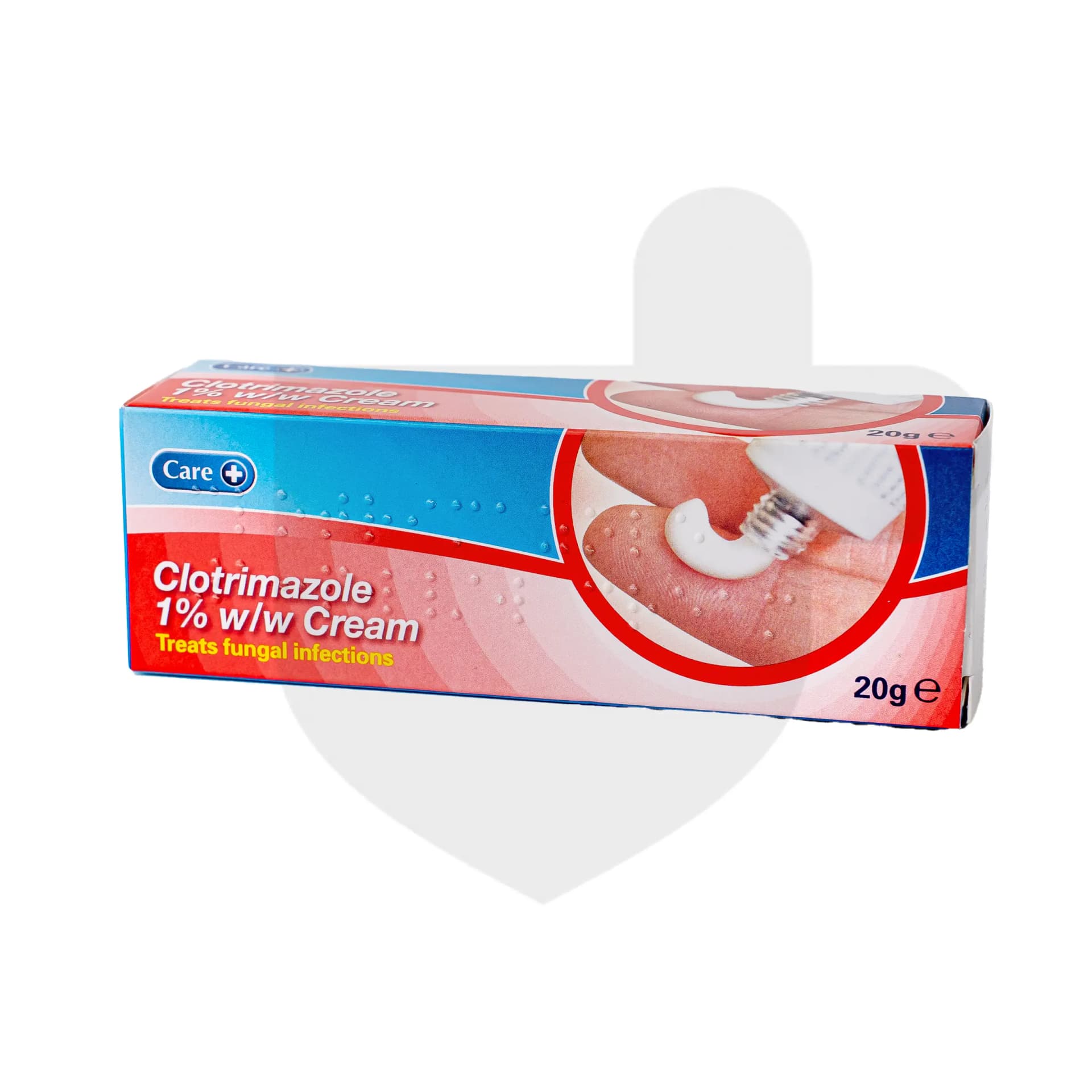 Clotrimazole packaging which is available to order online from NowPatient with free next day delivery