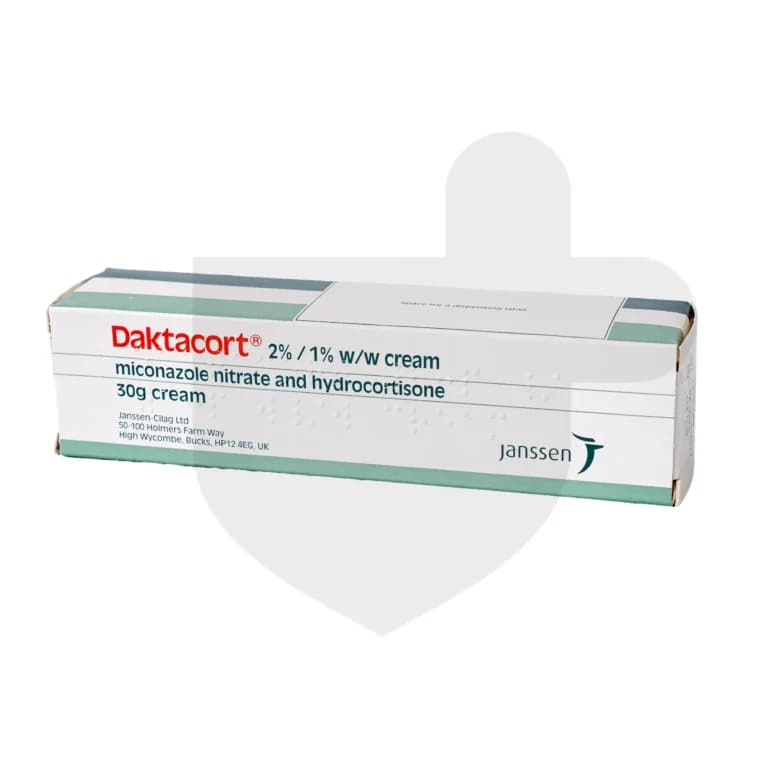 Daktacort packaging which is available to order online from NowPatient with free next day delivery