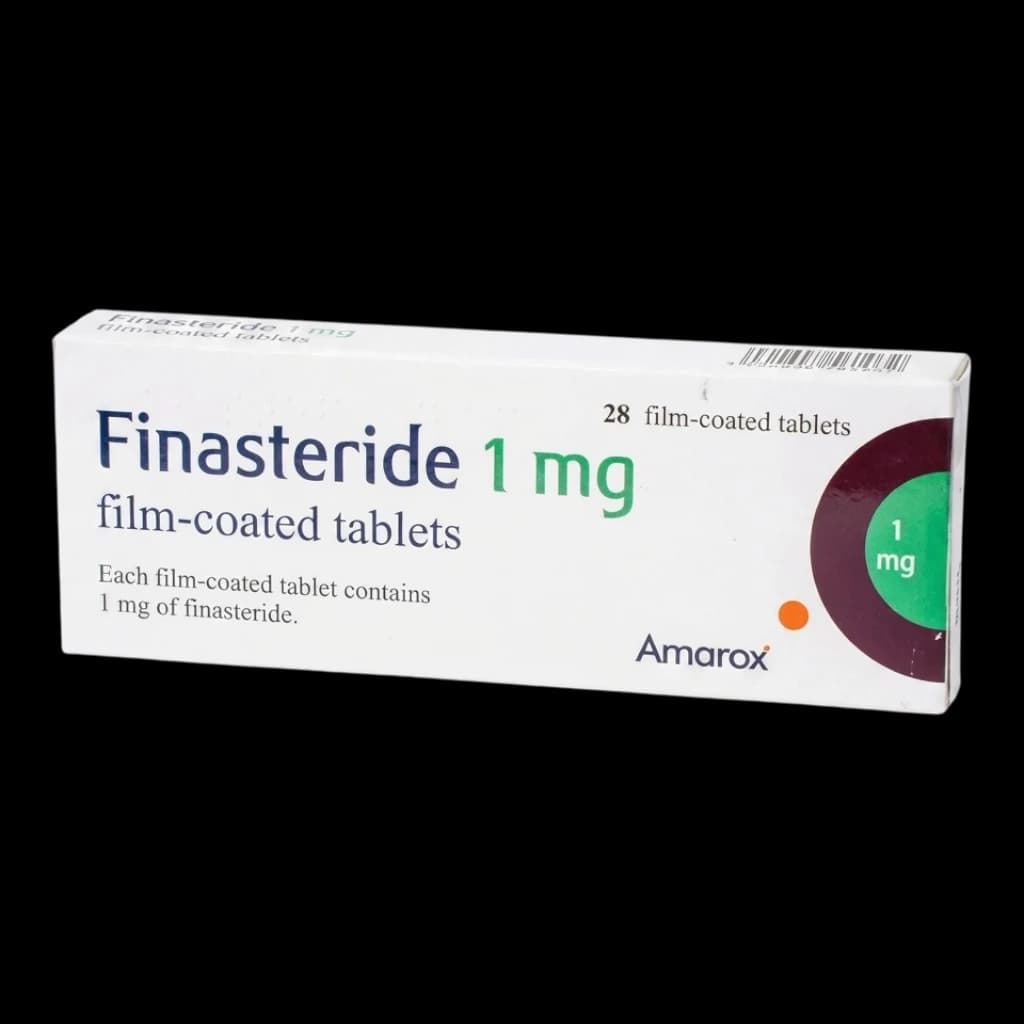 Finasteride 1 mg film-coated tablets are a medication that contains the active ingredient finasteride.