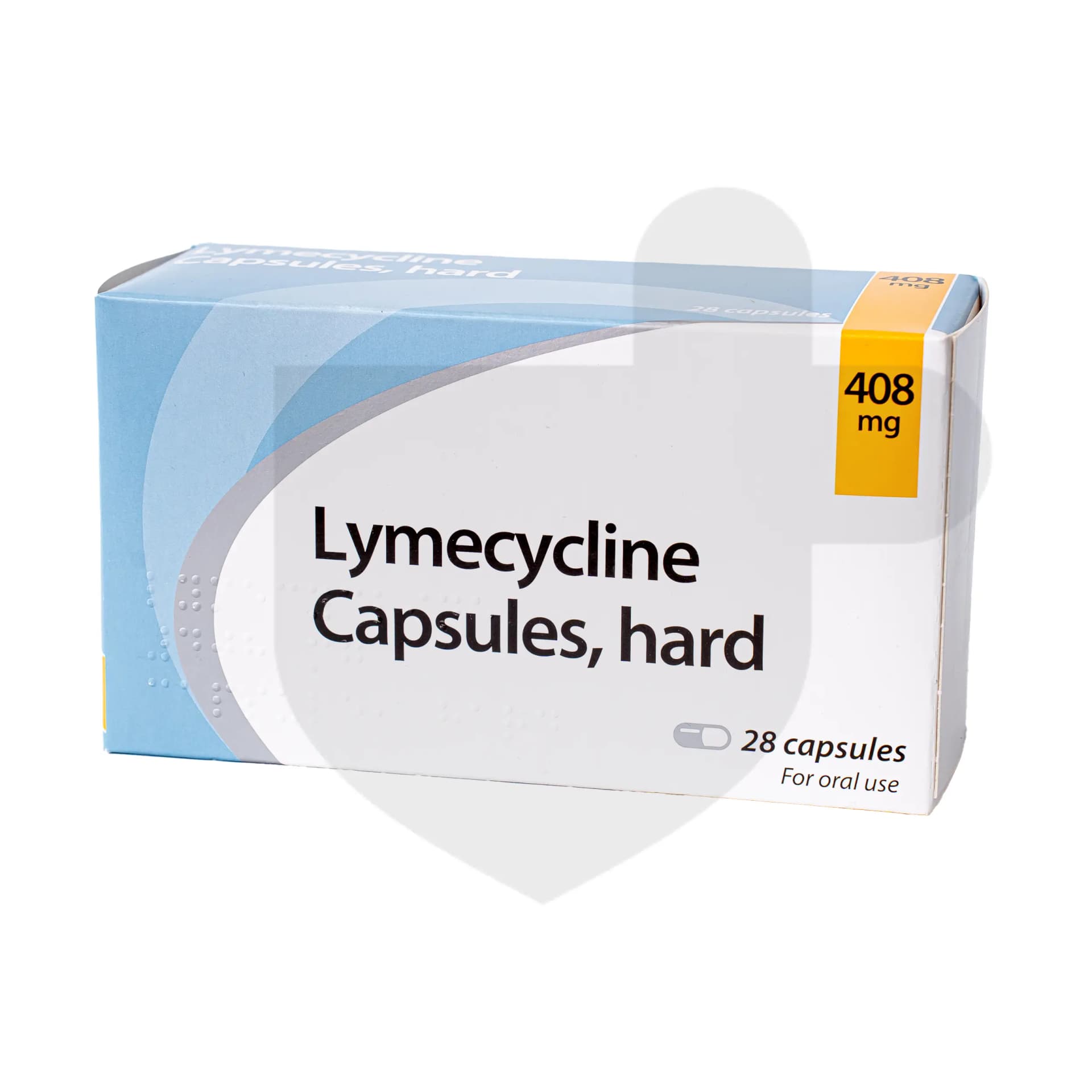 Lymecycline packaging which is available to order online from NowPatient with free next day delivery