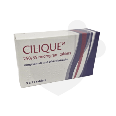 Cilique packaging which is available to order online from NowPatient with free next day delivery