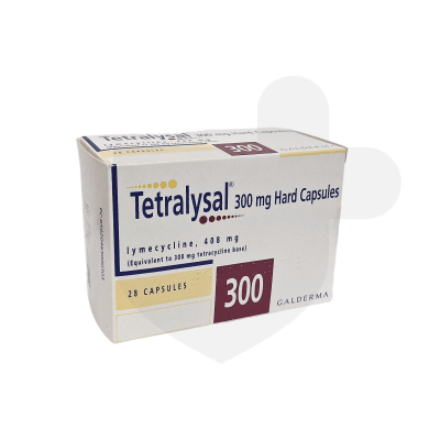 Tetralysal 300 packaging which is available to order online from NowPatient with free next day delivery