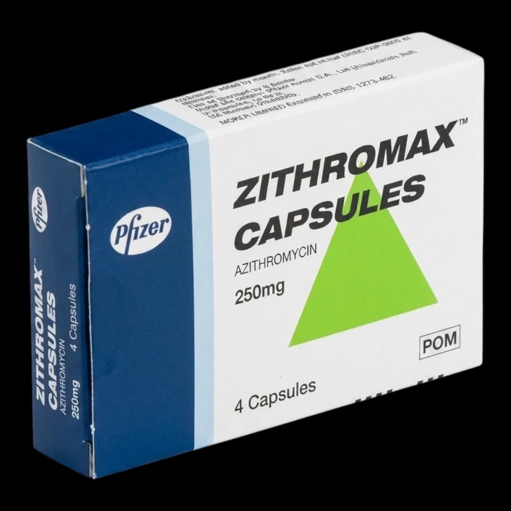 Zithromax packaging which is available to order online from NowPatient with free next day delivery