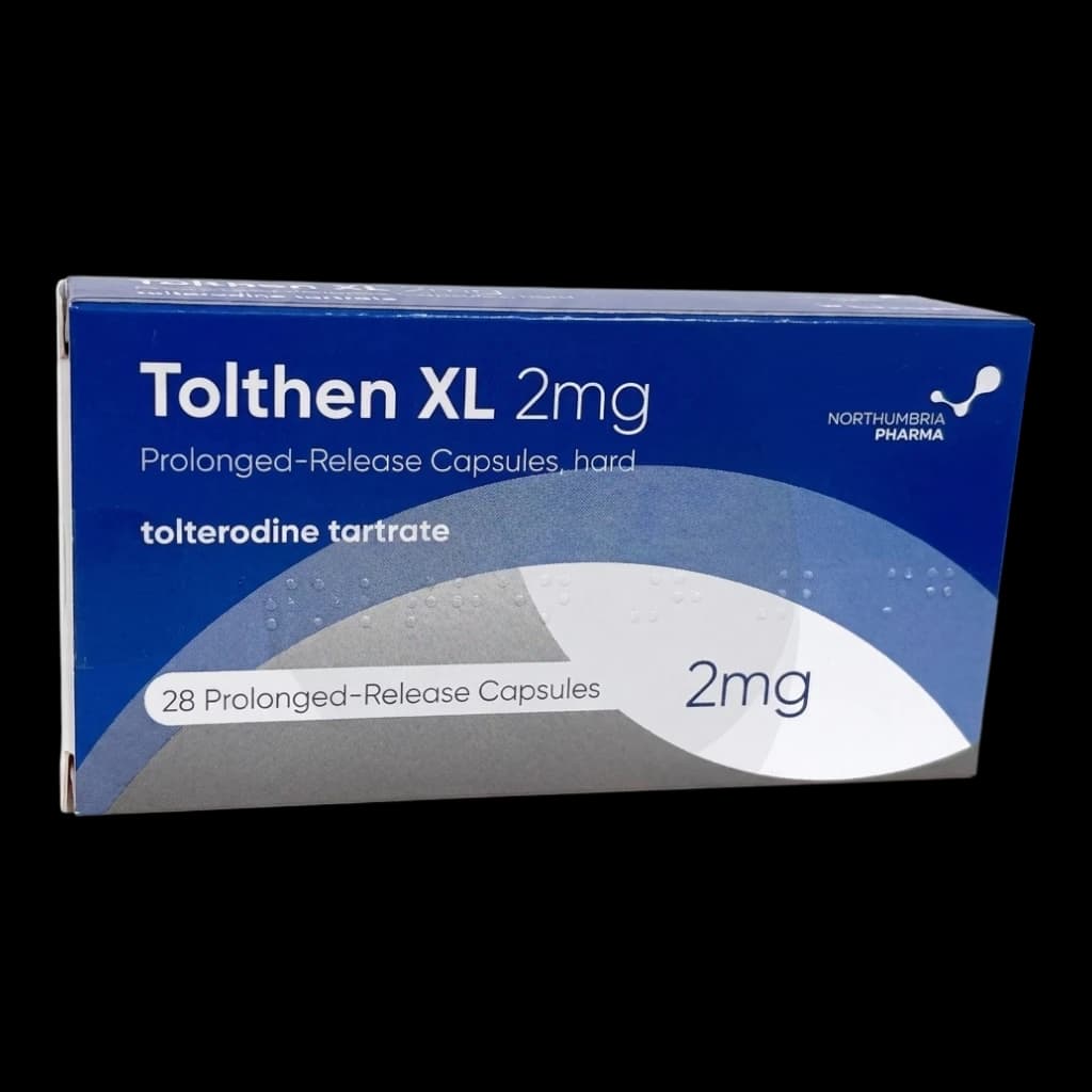 Tolthen packaging which is available to order online from NowPatient with free next day delivery