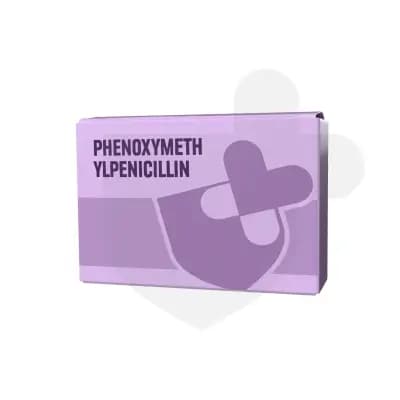 Phenoxymethylpenicillin packaging which is available to order online from NowPatient with free next day delivery