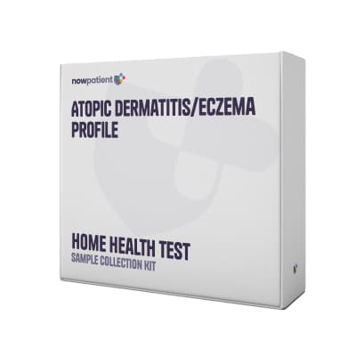 A Atopic Dermatitis/Eczema Profile Test biomarker home health test kit available for order with free next day delivery.