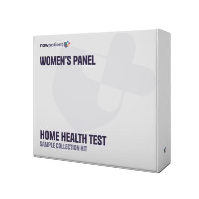 A Women’s Panel Test biomarker home health test kit available for order with free next day delivery.