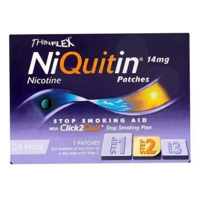 NiQuitin 14mg patches — NHS Quit Smoking treatment