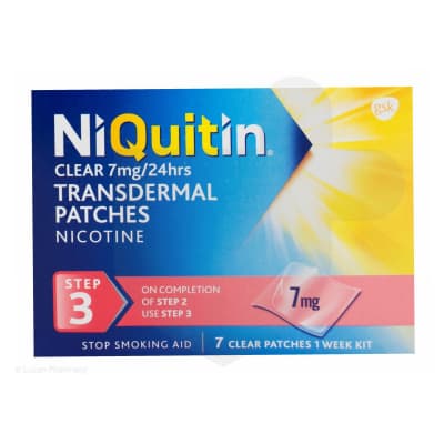 NiQuitin 7mg patches — NHS Quit Smoking treatment