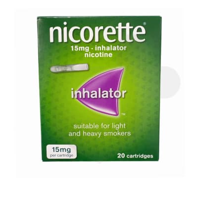 Nicorette 15mg Inhalator — NHS Quit Smoking treatment