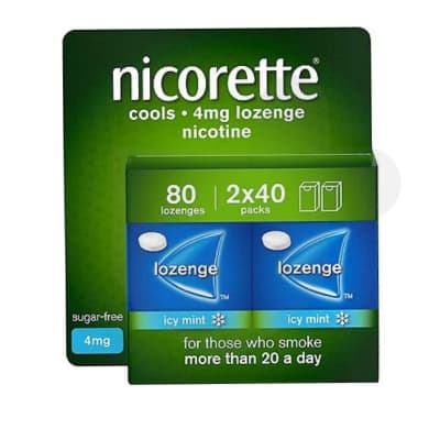 Nicorette Cools 4mg lozenges — NHS Quit Smoking treatment