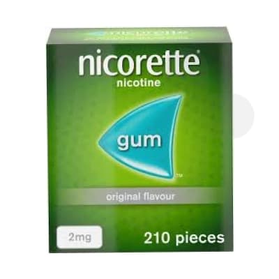 Nicorette Original 2mg medicated chewing gum — NHS Quit Smoking treatment