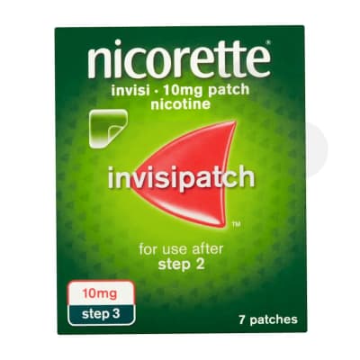Nicorette invisi 10mg/16hours patches — NHS Quit Smoking treatment