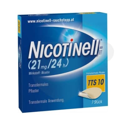 Nicotinell TTS 10 patches for quitting smoking