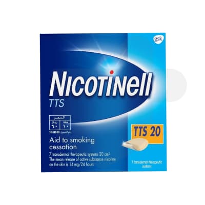 Nicotinell TTS 20 patches — NHS Quit Smoking treatment