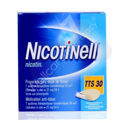 Nicotinell TTS 30 patches for quitting smoking